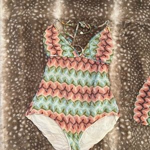 Missioni knit full-piece swimsuit